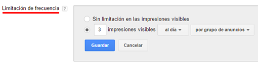 limitacion frecuencia