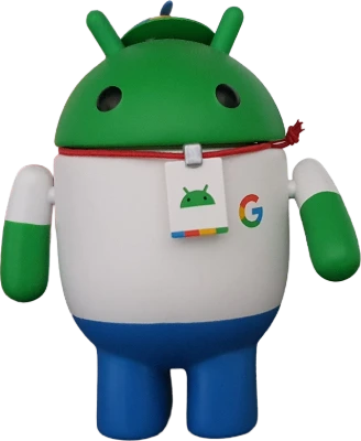 Muñeco Android de Google, regalo de los Product Experts Summit