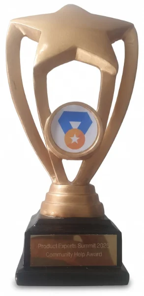 Trofeo Community Help Award del Product Experts Summit 2025 de Google